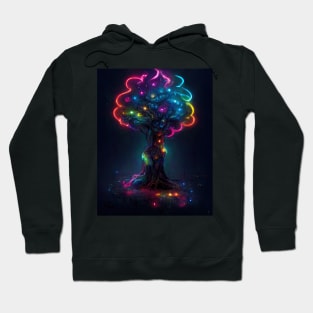 Cosmos Wishing Tree of Life and Dreams Hoodie